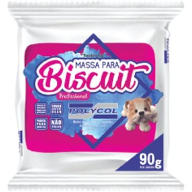 Imagem de Massa de Porcelana Fria Biscuit 90G PINK - Polycol