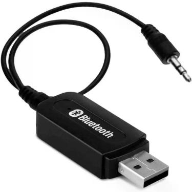 Imagem de Receptor Adaptador Bluetooth Cabo -P2 Carro Caixa Som Home Theater