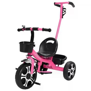 Imagem de Triciclo com Apoiador Rosa Zippy Toys - TA21M1 7631