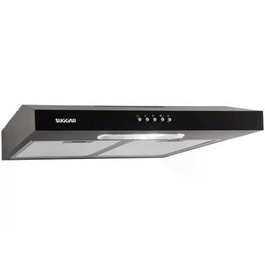 Imagem de Depurador Slim Suggar DPS161PT / DPS162PT 60cm 3 Velocidades Preto, Pr