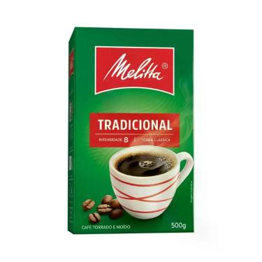 Imagem de Café Torrado e Moído a Vácuo Melitta Tradicional 500g