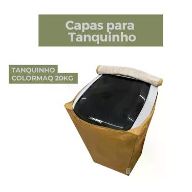 Imagem de Capa Impermeável para Tanquinho Colormaq 20kg Flexível  Proteção e Dur