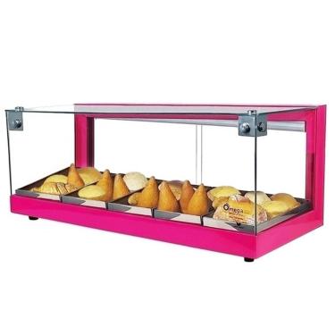 Imagem de B5 - Estufa Beta para salgados 5 bandejas ROSA - 220V - Omega
