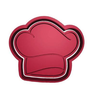 Imagem de Cortador Biscoito Chapéu Chef Cozinha - DOCE IMPRESSO,  5,5cm