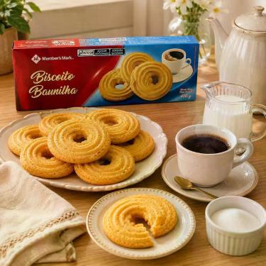 Imagem de Biscoito Baunilha 400g - Alemão - Members Mark