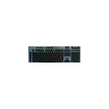 Imagem de Teclado Mecânico Gamer Sem Fio Logitech G915 X Lightspeed, RGB Lightsync, USB ou Bluetooth, Switch GL Brown Tactile, Preto- 920-012670