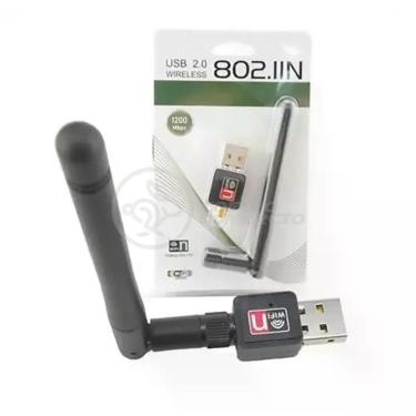 Imagem de Antena Usb 2.0 Receptor De Wifi Wireless Internet Sem Fio 1200Mbps 802.Inn Pc Notebook 21