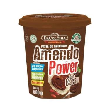 Imagem de DaColônia Pasta de Amendoim com Cacau Zero 500g | Pasta de Amdoim