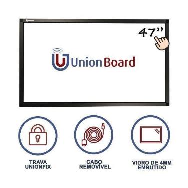 Imagem de Moldura/Lousa Interativa Touchscreen Unionboard 47