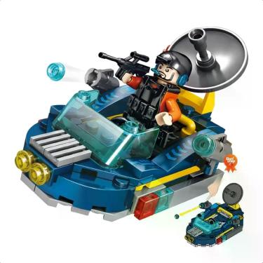 Imagem de De Encaixe Heróis VS Vilões Bronco 101 Peças Aventuras Na Água +De 4 A
