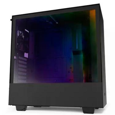 Imagem de Gabinete NZXT H510i, Mid Tower, ATX, Com Fita RGB, Lateral De Vidro, Preto - CA-H510I-B1