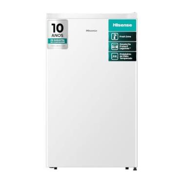 Imagem de Frigobar Hisense 115 Litros Porta Reversível Branco 1 Porta RR157NW3A (110, Volts)