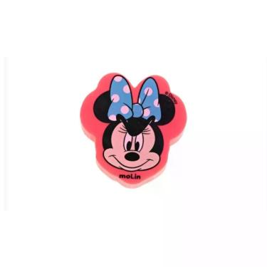 Imagem de Borracha Molin do Brasil Minnie Mouse Molin Estampa 3 com Formato Ergonômico Ideal para Uso Escolar e Diário