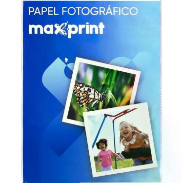 Imagem de Papel Fotografico INKJET A4 GLOSSY 150G PCT.C/50 - Maxprint