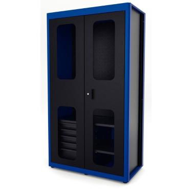 Imagem de Armário para Ferramentas 2 Portas com Visores e 5 Gavetas Tramontina P