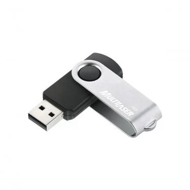 Imagem de Pen Drive 64gb Twist2 Preto-prata Pd590