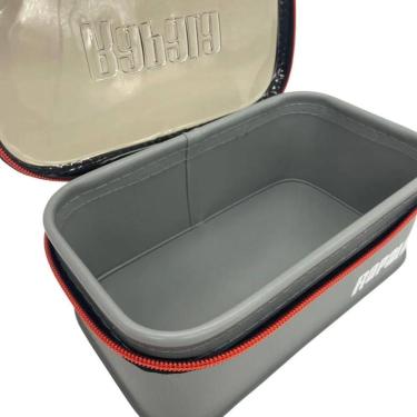 Imagem de Bolsa Rapala Hydro Tackle Box Impermeável 8x12,5x22cm Cinza À Prova D'