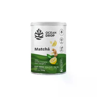 Imagem de Matchá Ocean Drop 150g Limão siciliano c/ gengibre