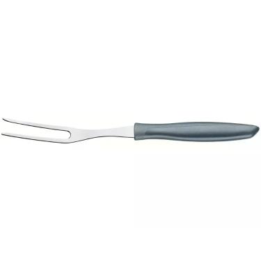 Imagem de Garfo Trinchante Tramontina Aço Inox Plenus 26,1cm, Cinza