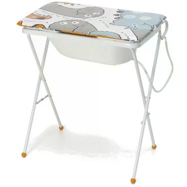 Imagem de Banheira de Bebe com Trocador Galzerano Standard II Dino