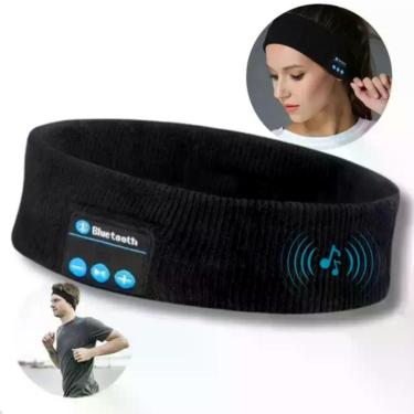 Imagem de Gorro Preto com Música para Descanso Após o Treino - ZONNE