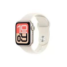 Apple Watch SE 3 GPS + Cellular, Caixa Estelar de Alumínio de 40 mm, Pulseira Esportiva Estelar, Tamanho M/G - MEP74AM/A Apple Watch SE 3 GPS + Cellular, Caixa Estelar de Alumínio de 40 mm, Pulseira Esportiva Estelar, Tamanho M/G - MEP74AM/A