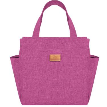 Imagem de Bolsa Feminina Necessaire Térmica Marmiteira Espaçosa Resistente Lanch