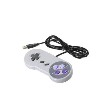 Imagem de Controle Usb Snes Joystick Windows - Eletronica Castro