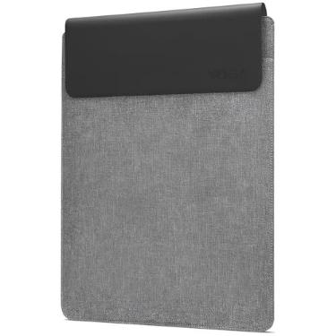 Imagem de Capa para Notebook Lenovo Yoga 14.5" Cinza - GX41K68624 | Design premium com fechamento magnético e compartimento dedicado para notebook