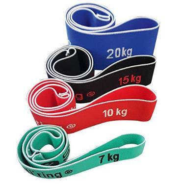 Imagem de Sveltus Elasti'ring Conjunto de 4 (Saquetas) Elásticos Unissex Adultos, Multicoloridos
