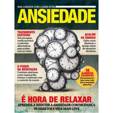 Imagem de Livro - Guia cuidados com a saúde - Extra - Ansiedade