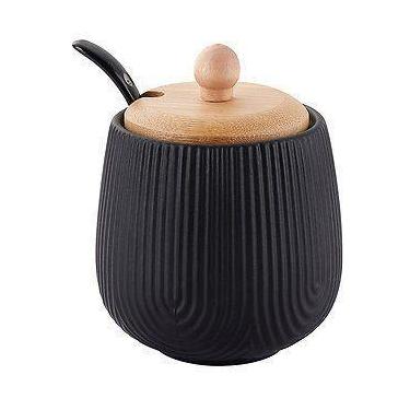 Imagem de Açucareiro de Porcelana com Colher com Tampa Hauskraft Oásis