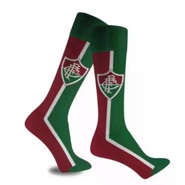 Imagem de Meião Fluminense Infantil Juvenil Futebol Salão Campo Socity Tamanho:2
