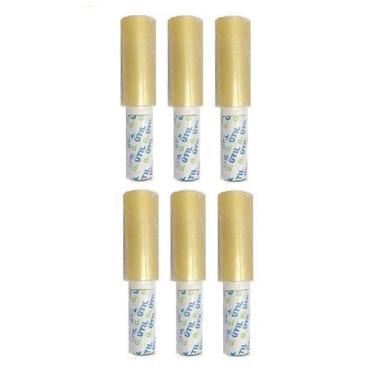 Imagem de 6 Filmes Pvc 12cm X 100 Metros Com Cabo Giratório Multi Uso - Guarufil