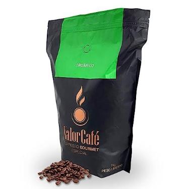 Imagem de VALORCAFÉ - Café Orgânico Torrado em Grãos 1Kg - Gourmet Especial - Notas Achocolatadas, 100% Arábica, Torra Média