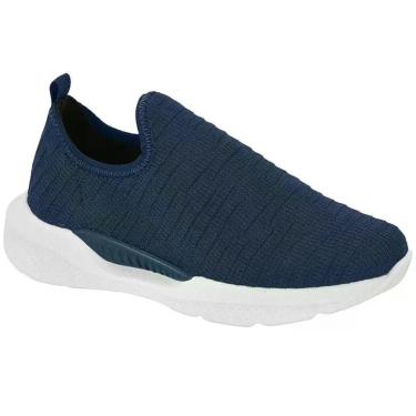 Imagem de Tenis infantil molekinho calce facil knit 2864100, 35, Marinho