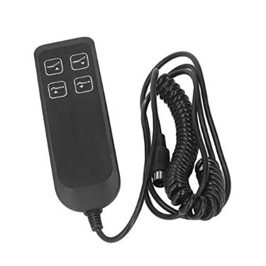 Imagem de DAUERHAFT Controlador elétrico reclinável, controlador de sofá elétrico operação simples 4 botões ABS 5 pinos artesanato requintado IP66 para casa