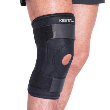 Imagem de Joelheira Articulada Plus Ajustável Ortopédica Recuperação De Lesões Kestal Ksn068 (UN)