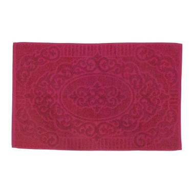 Imagem de Toalha de Piso Gaia 100% Algodão 45x75CM 1 Peça Fucsia LM Peter