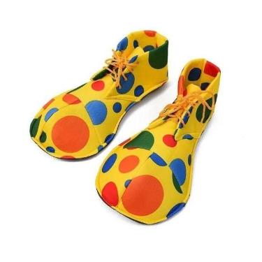 Imagem de Sapato De Palhaço Circo Acessório Fantasia Circo Festas - CM Presentes
