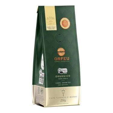 Imagem de Café Orfeu Orgânico Torrado e Moído 250g