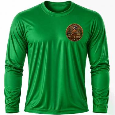 Imagem de Camisa Uv +50 Pássaro Coleiro - Proteção Solar cor:Verde BandeiraTaman