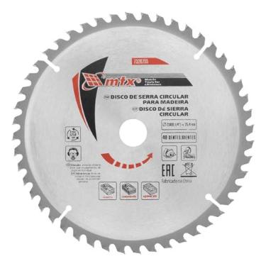 Imagem de Mtx Disco Circular Widea 230 9 1/4 X 25 4 Mm X 48 Dentes
