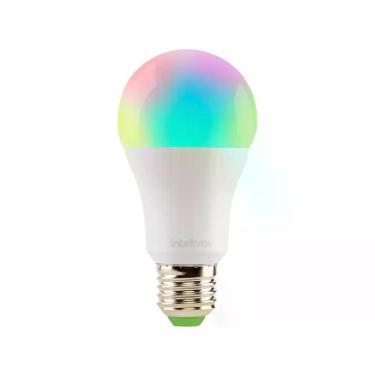Imagem de Lâmpada Inteligente Intelbras Wi-Fi RGB E27 - Dimerizável 10W Izy EWS 