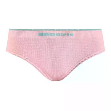 Imagem de Calcinha Tanga Infantil sem Costura com Renda Rosa - Zee Rucci, M