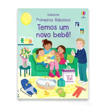 Imagem de Livro - Temos Um Novo Bebê!: Primeiros Adesivos