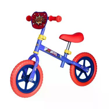 Imagem de Bicicleta de Equilíbrio Infantil sem Pedal Azul - 1 Ano Plástico e Me