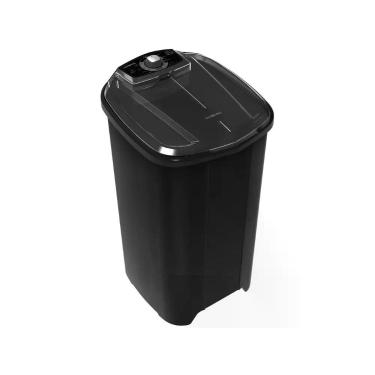Imagem de Tanquinho/Máquina de Lavar Roupas Semi-automática 10kg Newmaq, Preto, 