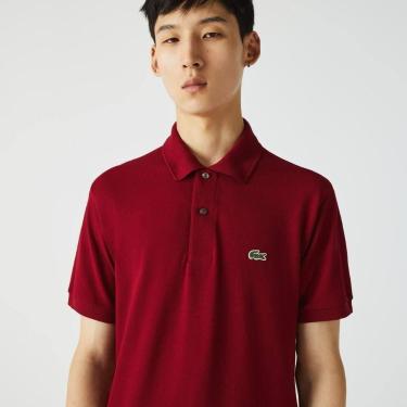 Imagem de Camisa Polo de Caimento Clássico Original L.12.12 - Lacoste, Bordeaux,