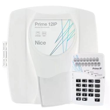 Imagem de Central de Alarme Monitorado Prime 12 IP Comunicação Ethernet Teclado LED Externo Bivolt Genno